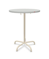 Schaffner Säntis Table haute rabattable ronde Ø80cm h:110cm 