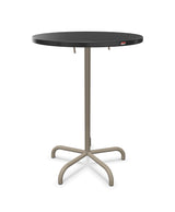 Schaffner Säntis Table haute rabattable ronde Ø80cm h:110cm 