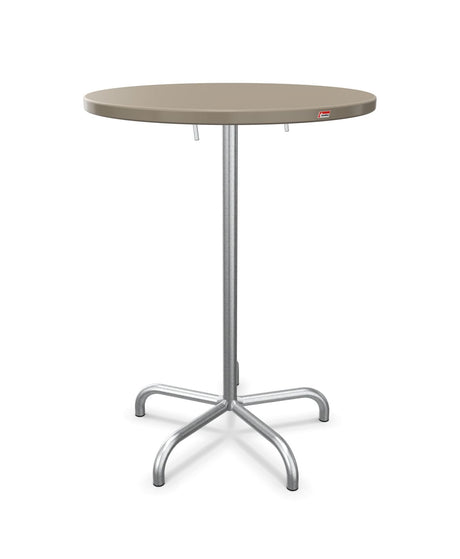 Schaffner Säntis Table haute rabattable ronde Ø80cm h:110cm 