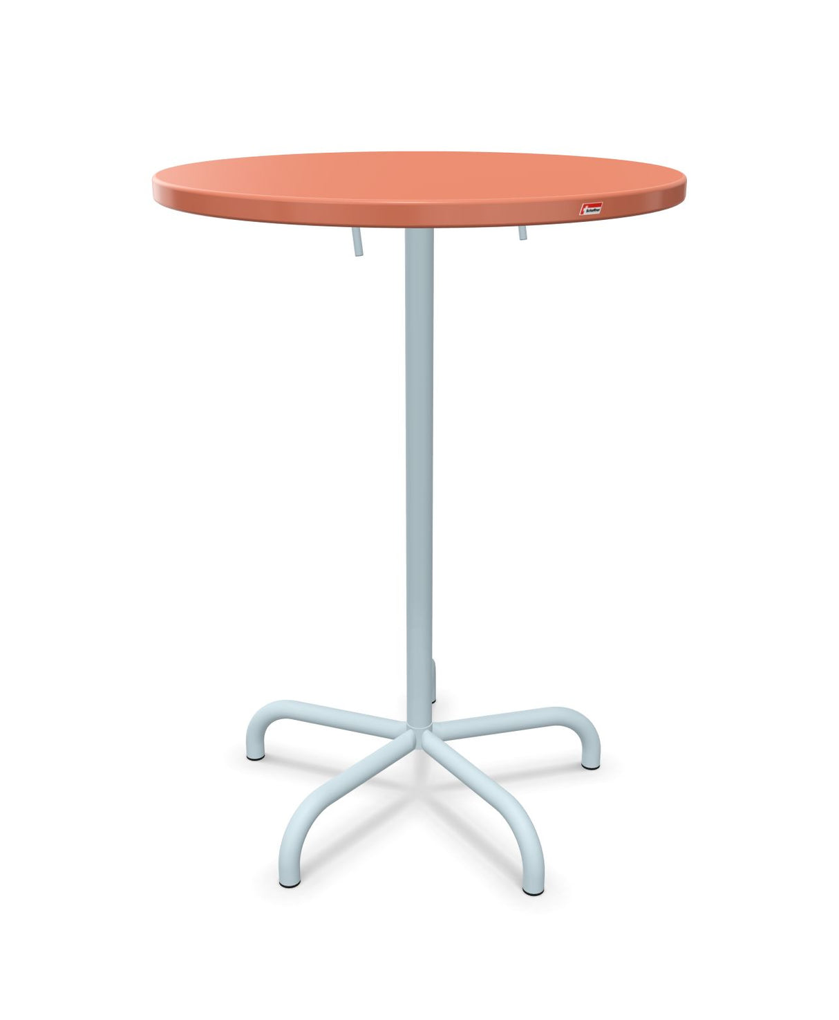 Schaffner Säntis Table haute rabattable ronde Ø80cm h:110cm 