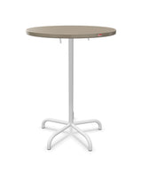 Schaffner Säntis Table haute rabattable ronde Ø80cm h:110cm 