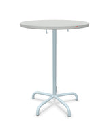 Schaffner Säntis Table haute rabattable ronde Ø80cm h:110cm 