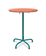 Schaffner Säntis Table haute rabattable ronde Ø80cm h:110cm 