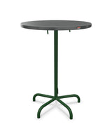 Schaffner Säntis Table haute rabattable ronde Ø80cm h:110cm 