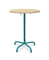 Schaffner Säntis Table haute rabattable ronde Ø80cm h:110cm 