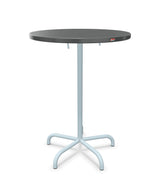 Schaffner Säntis Table haute rabattable ronde Ø80cm h:110cm 