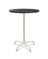 Schaffner Säntis Table haute rabattable ronde Ø80cm h:110cm 