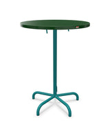 Schaffner Säntis Table haute rabattable ronde Ø80cm h:110cm 