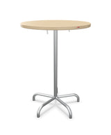 Schaffner Säntis Table haute rabattable ronde Ø80cm h:110cm 