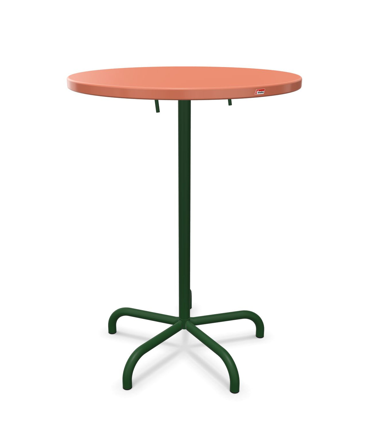 Schaffner Säntis Table haute rabattable ronde Ø80cm h:110cm 