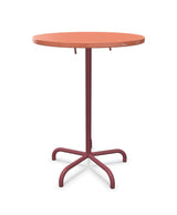 Schaffner Säntis Table haute rabattable ronde Ø80cm h:110cm 