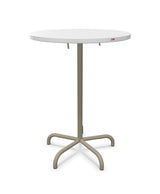 Schaffner Säntis Table haute rabattable ronde Ø80cm h:110cm 