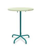 Schaffner Säntis Table haute rabattable ronde Ø80cm h:110cm 