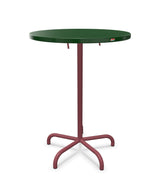 Schaffner Säntis Table haute rabattable ronde Ø80cm h:110cm 