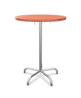 Schaffner Säntis Table haute rabattable ronde Ø80cm h:110cm 