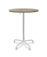 Schaffner Säntis Table haute rabattable ronde Ø80cm h:110cm 