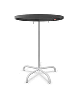 Schaffner Säntis Table haute rabattable ronde Ø80cm h:110cm 