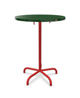 Schaffner Säntis Table haute rabattable ronde Ø80cm h:110cm 