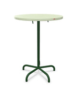 Schaffner Säntis Table haute rabattable ronde Ø80cm h:110cm 