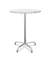 Schaffner Säntis Table haute rabattable ronde Ø80cm h:110cm 