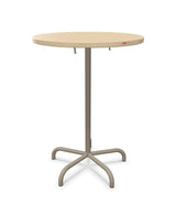 Schaffner Säntis Table haute rabattable ronde Ø80cm h:110cm 