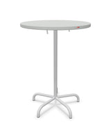 Schaffner Säntis Table haute rabattable ronde Ø80cm h:110cm 