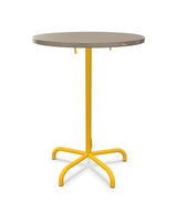 Schaffner Säntis Table haute rabattable ronde Ø80cm h:110cm 