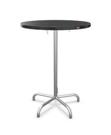 Schaffner Säntis Table haute rabattable ronde Ø80cm h:110cm 