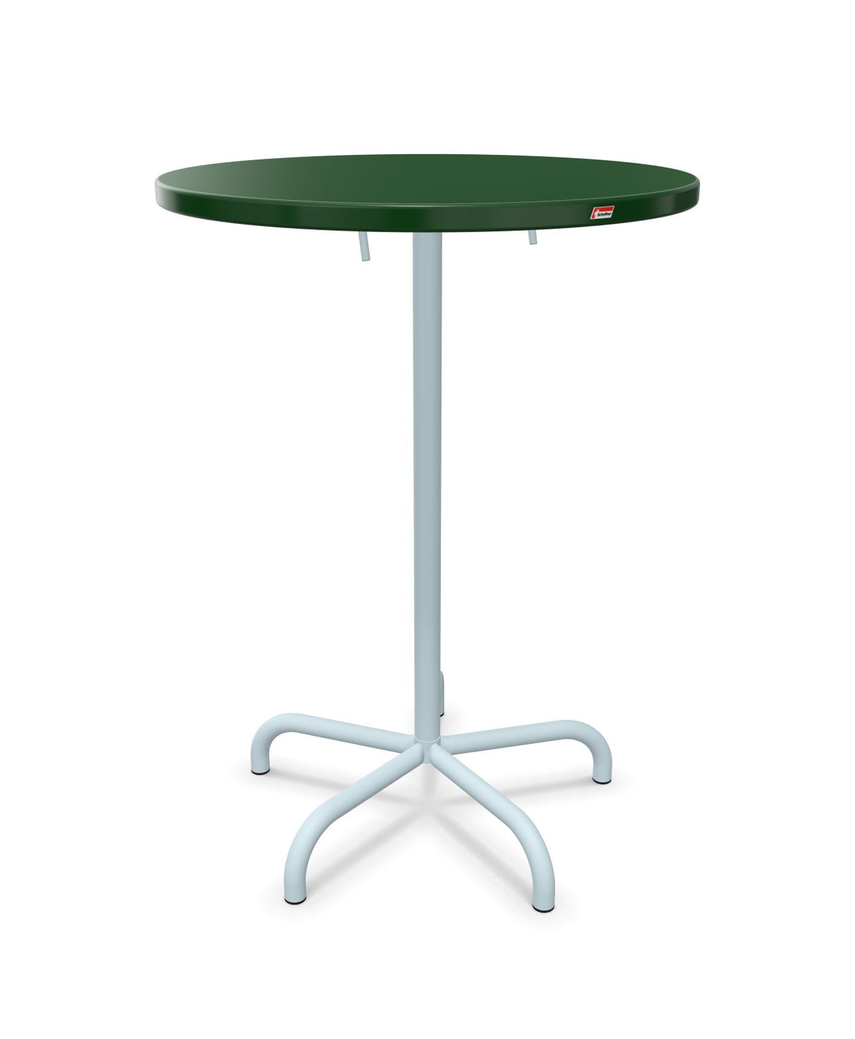 Schaffner Säntis Table haute rabattable ronde Ø80cm h:110cm 
