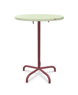 Schaffner Säntis Table haute rabattable ronde Ø80cm h:110cm 