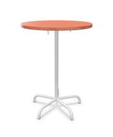 Schaffner Säntis Table haute rabattable ronde Ø80cm h:110cm 