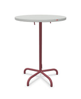 Schaffner Säntis Table haute rabattable ronde Ø80cm h:110cm 
