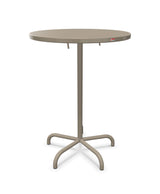 Schaffner Säntis Table haute rabattable ronde Ø80cm h:110cm 