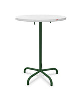 Schaffner Säntis Table haute rabattable ronde Ø80cm h:110cm 