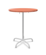 Schaffner Säntis Table haute rabattable ronde Ø80cm h:110cm 