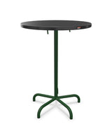 Schaffner Säntis Table haute rabattable ronde Ø80cm h:110cm 