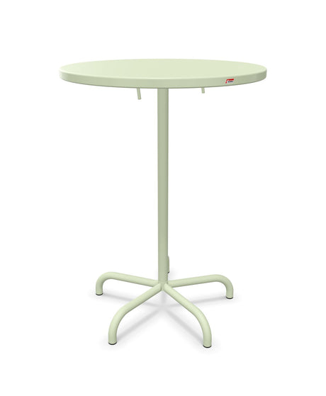 Schaffner Säntis Table haute rabattable ronde Ø80cm h:110cm 