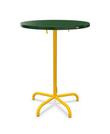Schaffner Säntis Table haute rabattable ronde Ø80cm h:110cm 
