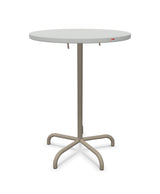Schaffner Säntis Table haute rabattable ronde Ø80cm h:110cm 