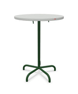 Schaffner Säntis Table haute rabattable ronde Ø80cm h:110cm 
