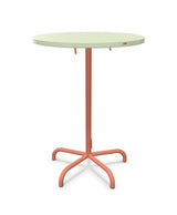 Schaffner Säntis Table haute rabattable ronde Ø80cm h:110cm 