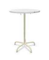 Schaffner Säntis Table haute rabattable ronde Ø80cm h:110cm 