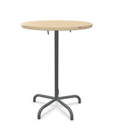 Schaffner Säntis Table haute rabattable ronde Ø80cm h:110cm 