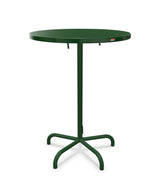 Schaffner Säntis Table haute rabattable ronde Ø80cm h:110cm 