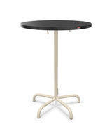 Schaffner Säntis Table haute rabattable ronde Ø80cm h:110cm 