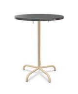Schaffner Säntis Table haute rabattable ronde Ø80cm h:110cm 