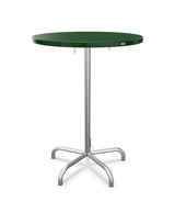 Schaffner Säntis Table haute rabattable ronde Ø80cm h:110cm 