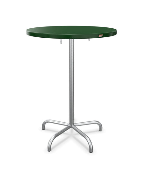 Schaffner Säntis Table haute rabattable ronde Ø80cm h:110cm 
