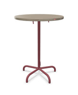 Schaffner Säntis Table haute rabattable ronde Ø80cm h:110cm 