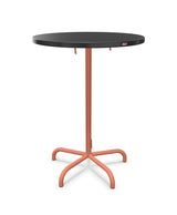 Schaffner Säntis Table haute rabattable ronde Ø80cm h:110cm 